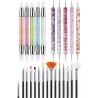 Kit 25 Piezas Pinceles
