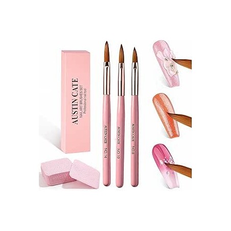 Set de Pinceles para Uñas Acrílicas Profesional